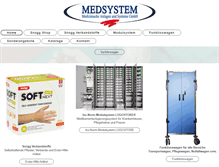 Tablet Screenshot of medsystem.at